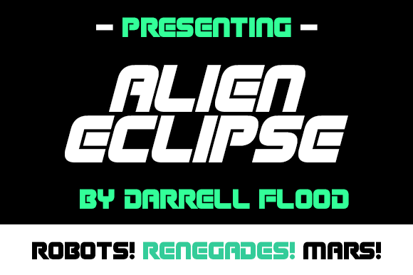 Alien Eclipse: A Futuristic Font for Modern Web Design