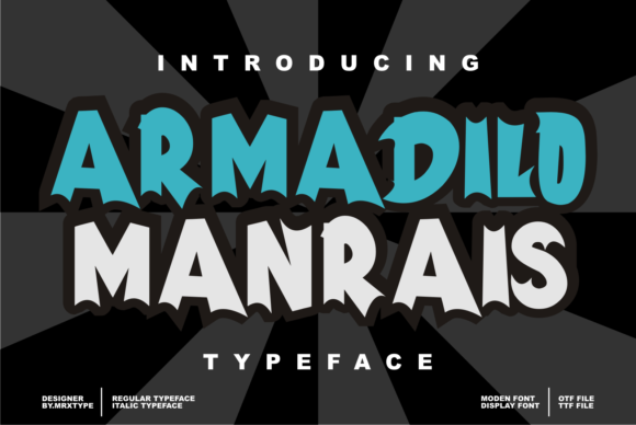 Armadilo Manrais: A Font That Elevates Handmade Creations