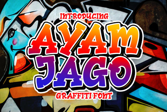 Ayam Jago: The Display Font That Speaks to Creativity