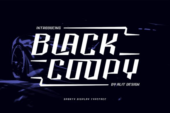Black Coopy: A Bold Display Font for High-Impact Campaigns