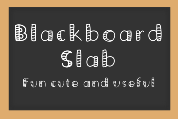 Blackboard Slab: A Playful Font for Your Brand