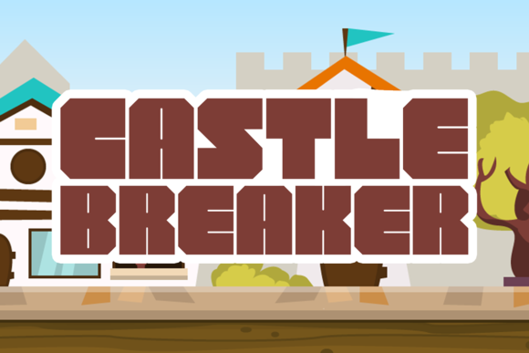 Castle Breaker Font for Handmade Creations