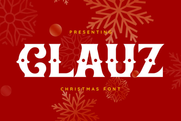 Clauz: A Joyful Display Font for Modern Web Design