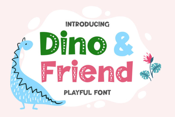 Dino Friend: A Chalkboard-Inspired Display Font for Web Design