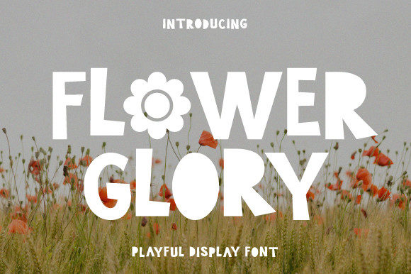 Flower Glory: A Display Font That Elevates Campaigns