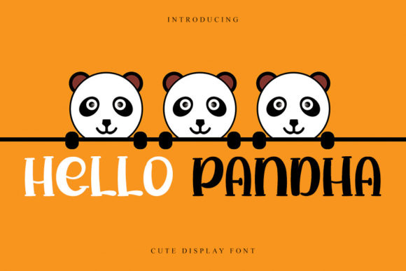Hello Pandha: A Modern Display Font for Web Design