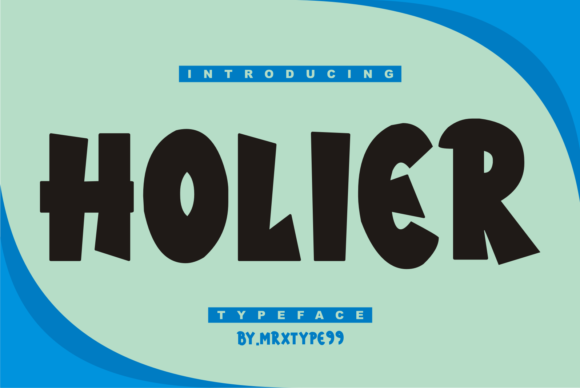 Holier: A Display Font That Elevates Editorial Design