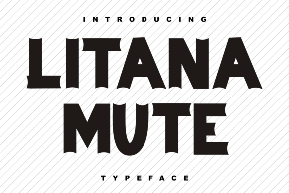 How Litana Mute Elevates Branding with a Cool Display Font