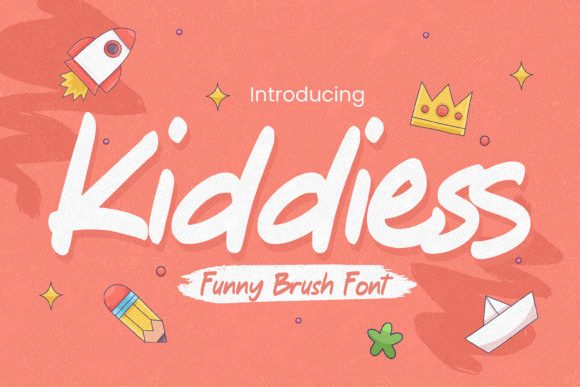 Kiddiess Font for Business Branding and Design