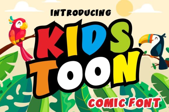 Kids Toon Font for Handmade Creations