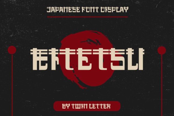 Kitetsu: A Japanese-Inspired Display Font for Editorial Design