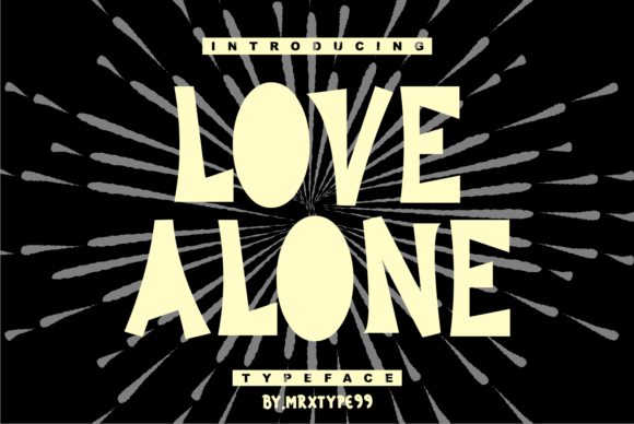 Love Alone Display Font Review