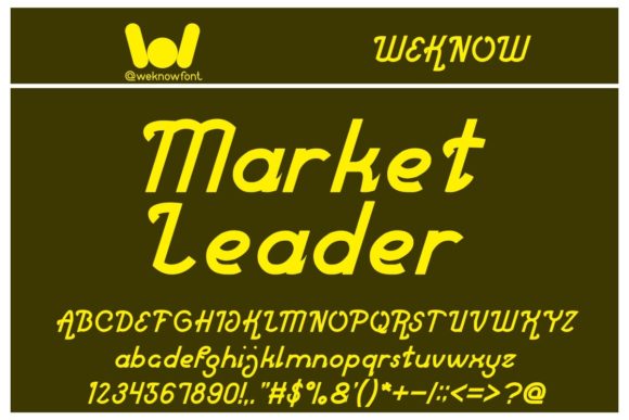 Market Leader Display Font Review