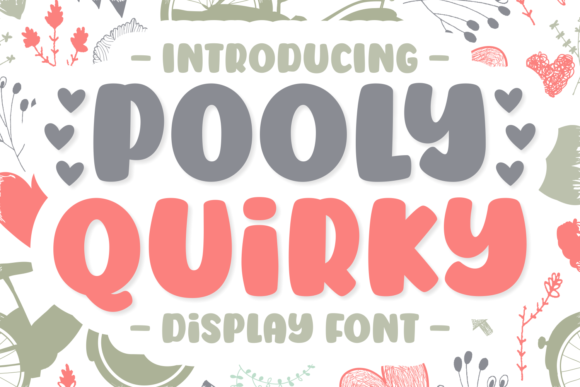Pooly Quirky: A Playful Font for Lively Editorial Designs