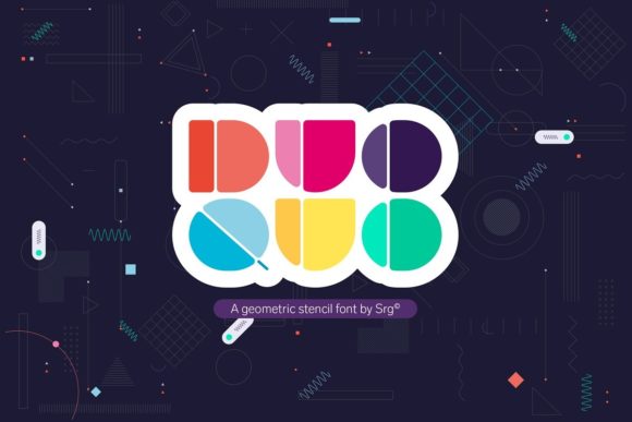 Quo Duo: A Display Font for Bold Branding