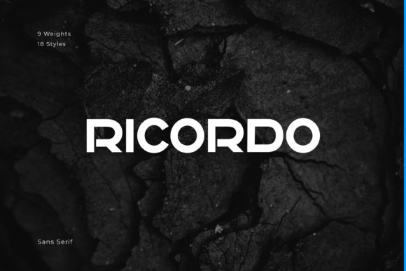 Ricordo Font for Handmade Creations