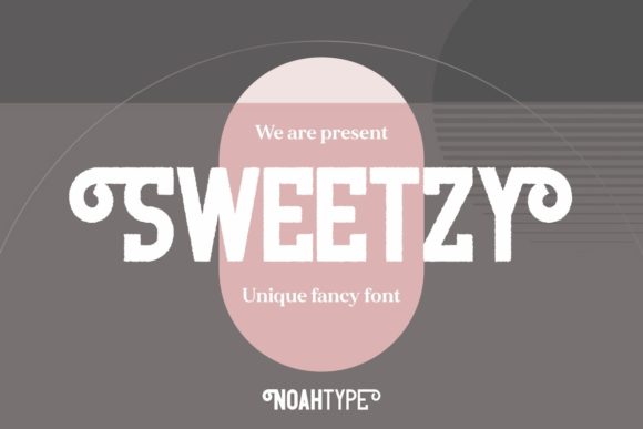 Sweetzy: A Unique Display Font for Creative Branding