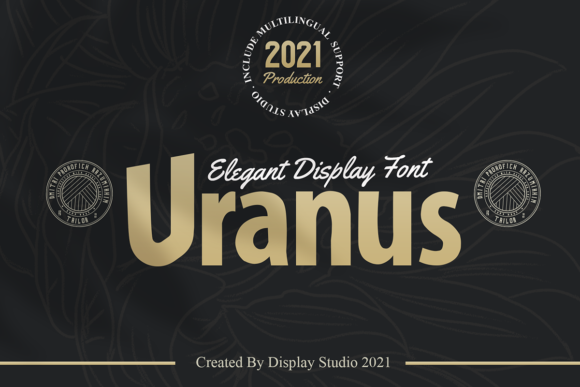 Uranus: A Font That Elevates Handmade Creations